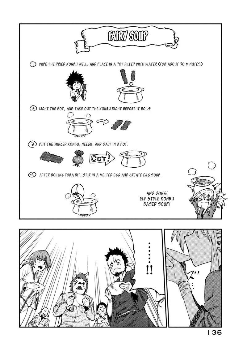 Mazumeshi Elf to Yuuboku-gurashi Chapter 51 page 22
