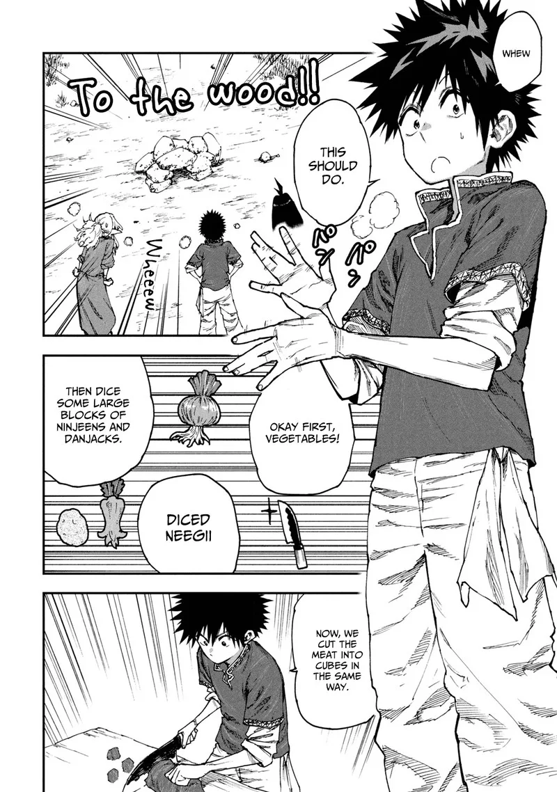 Mazumeshi Elf to Yuuboku-gurashi Chapter 52 page 14