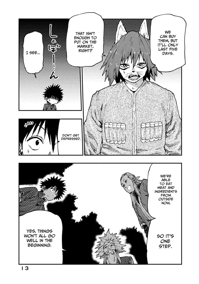 Mazumeshi Elf to Yuuboku-gurashi Chapter 53 page 15