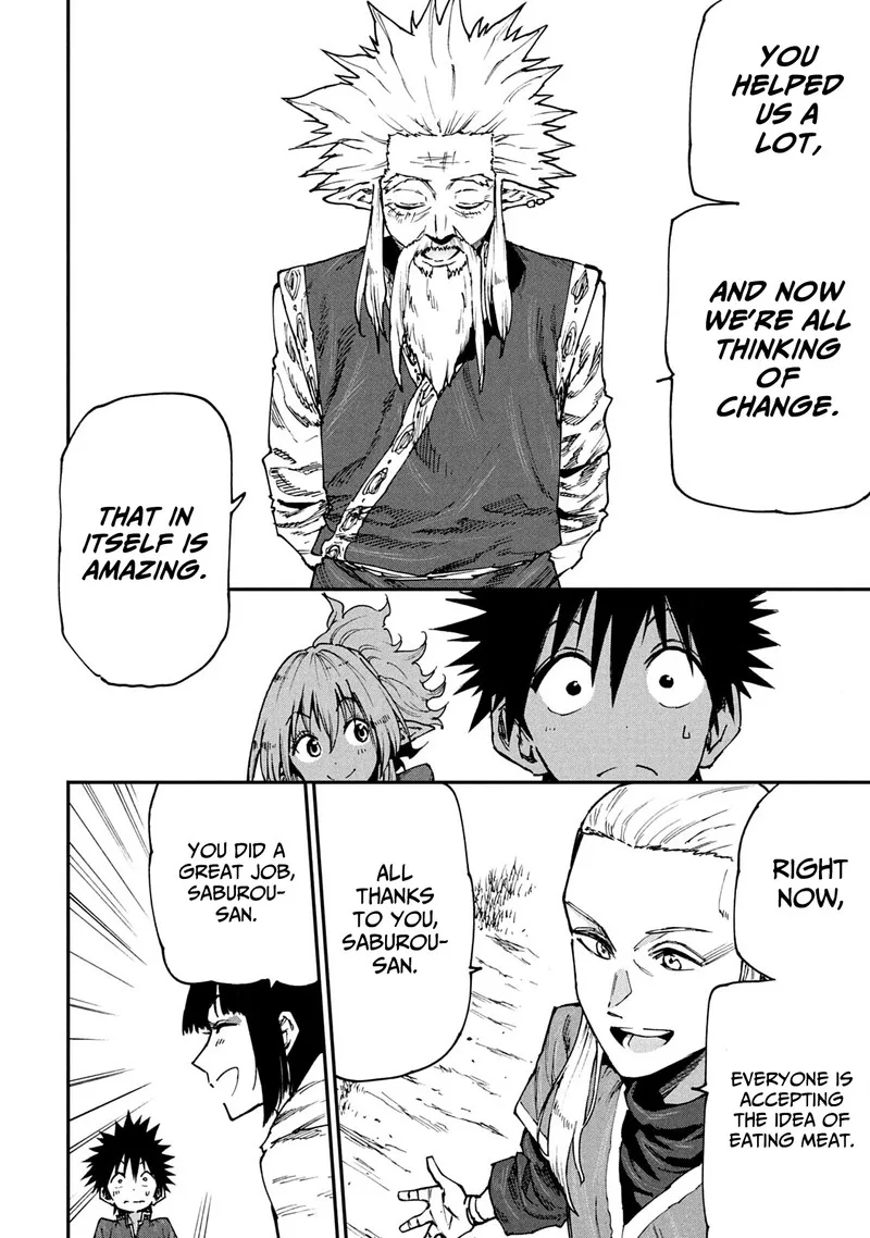 Mazumeshi Elf to Yuuboku-gurashi Chapter 53 page 16