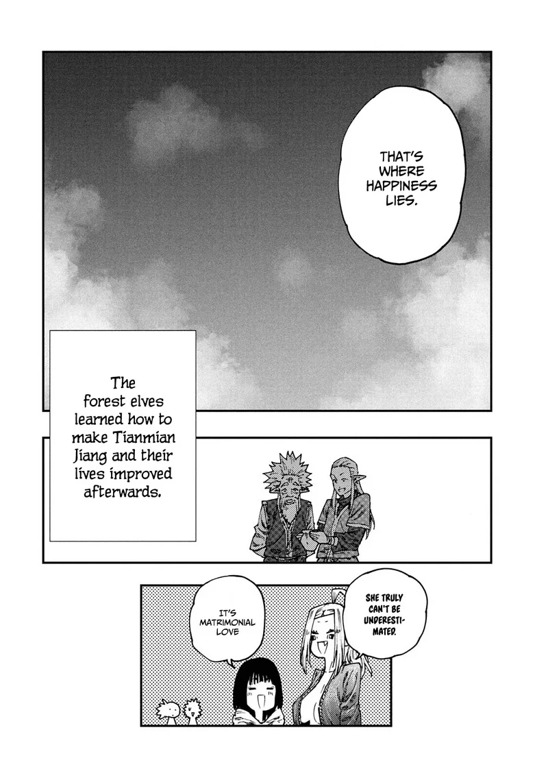 Mazumeshi Elf to Yuuboku-gurashi Chapter 54 page 24