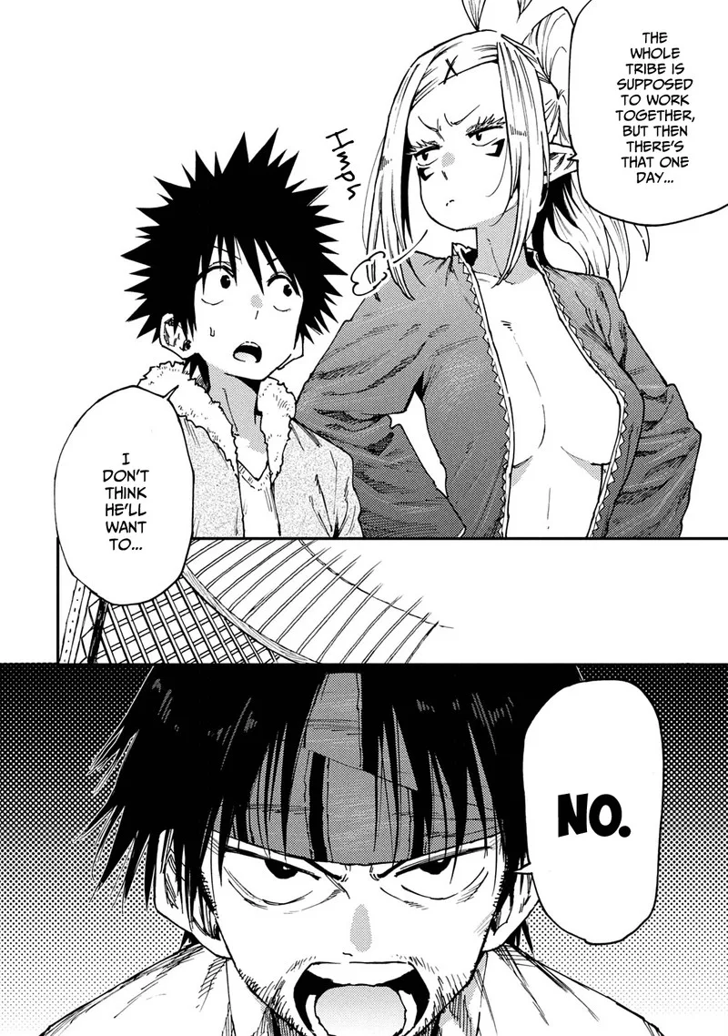 Mazumeshi Elf to Yuuboku-gurashi Chapter 54 page 8