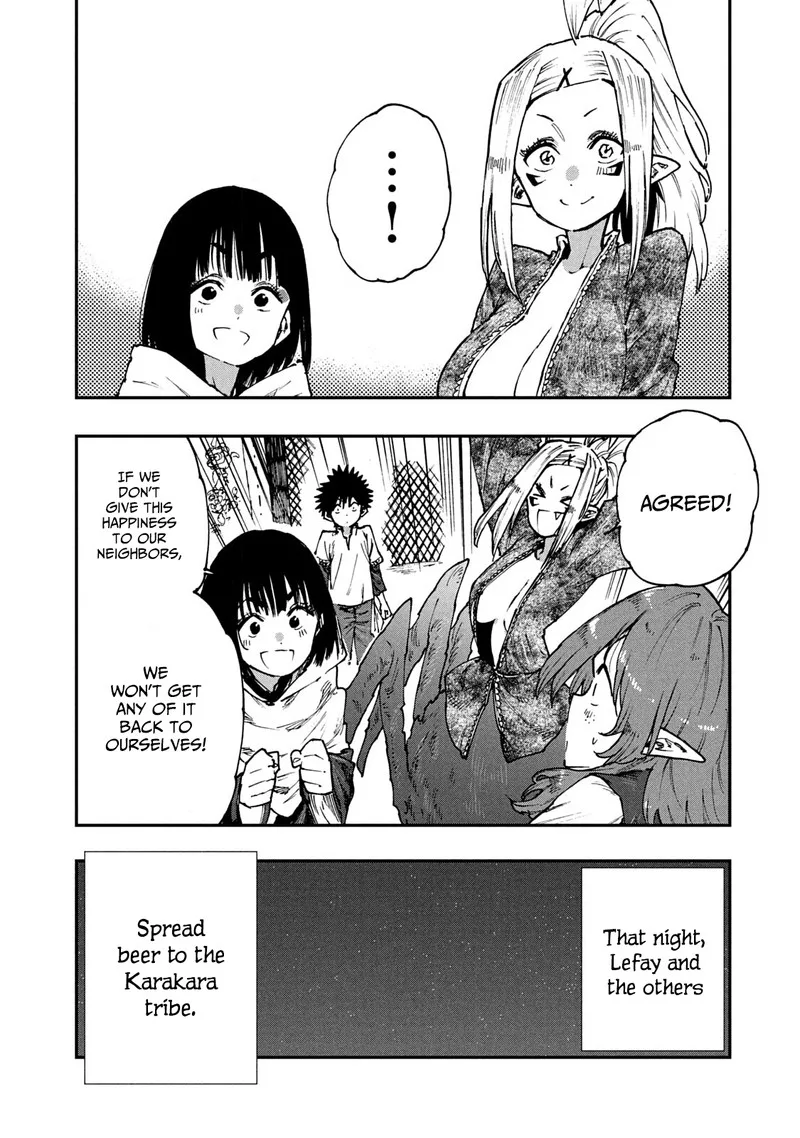 Mazumeshi Elf to Yuuboku-gurashi Chapter 55 page 19