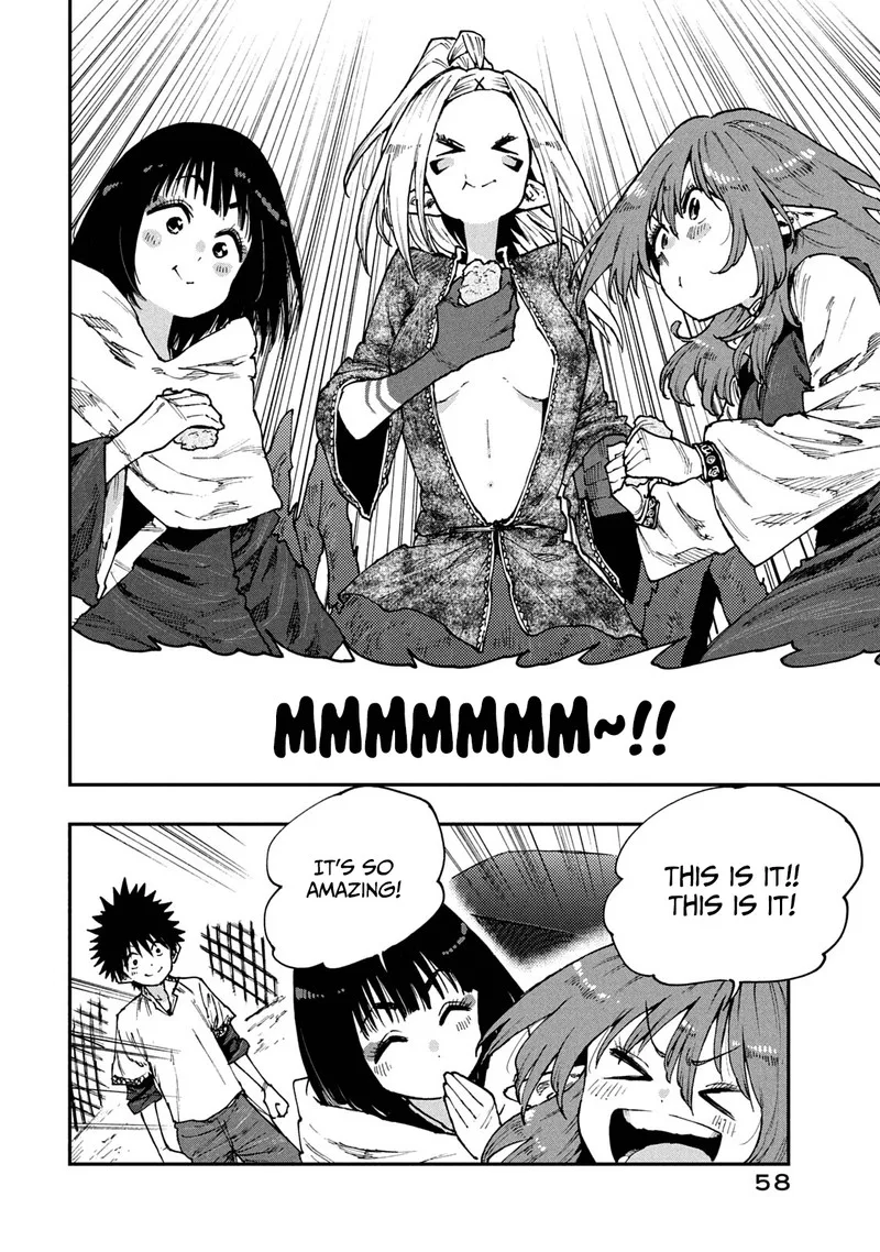 Mazumeshi Elf to Yuuboku-gurashi Chapter 55 page 16