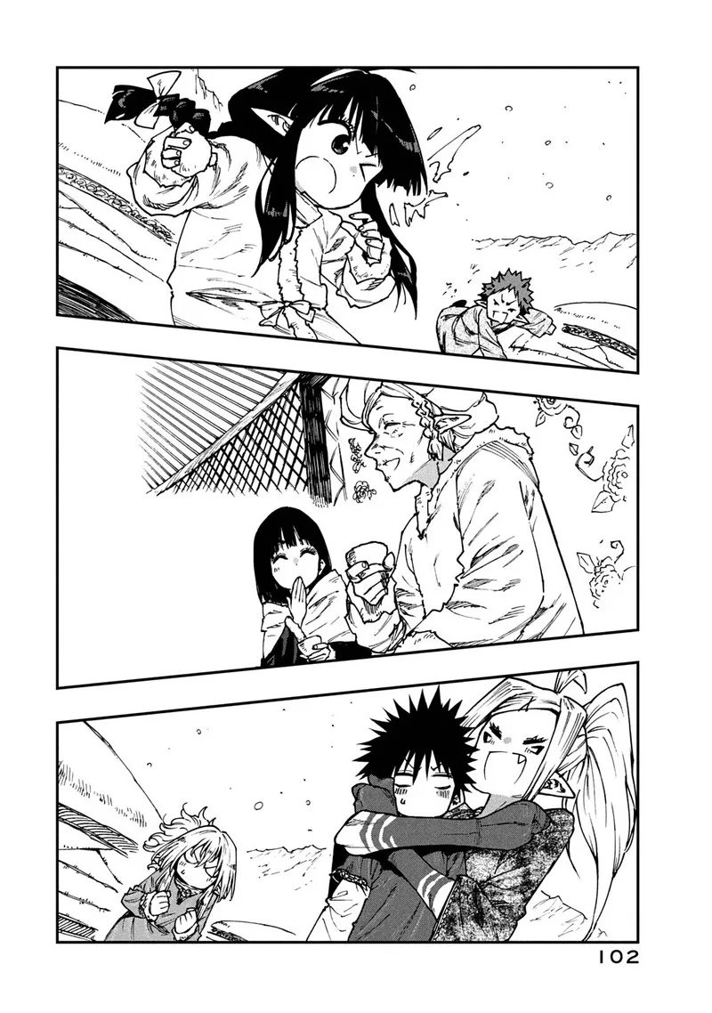 Mazumeshi Elf to Yuuboku-gurashi Chapter 57 page 16
