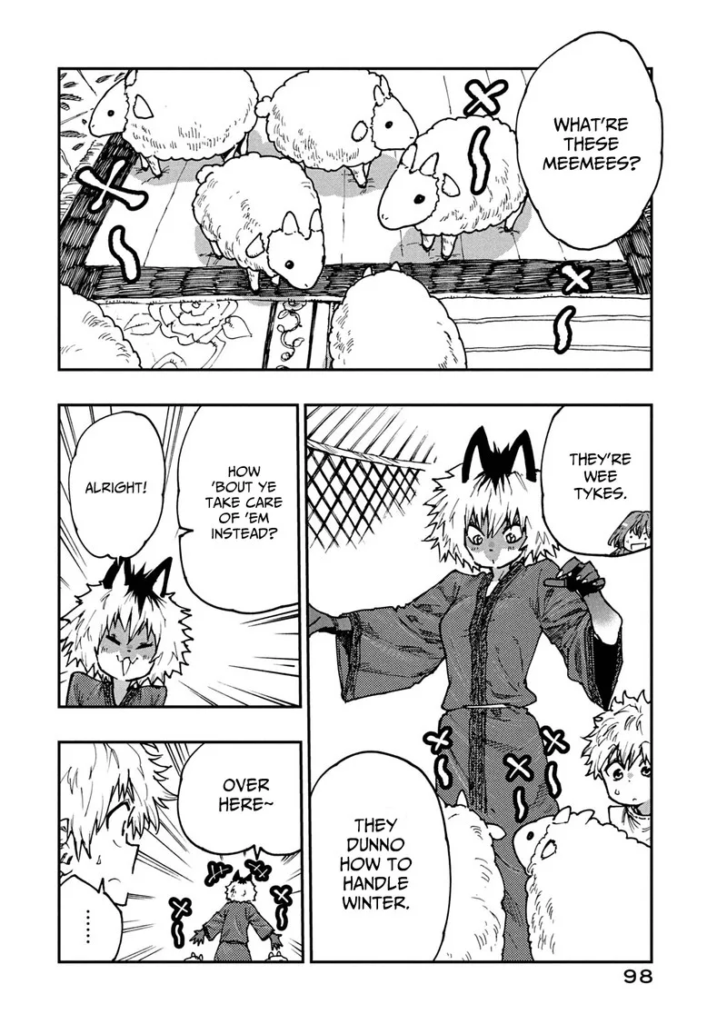 Mazumeshi Elf to Yuuboku-gurashi Chapter 57 page 12