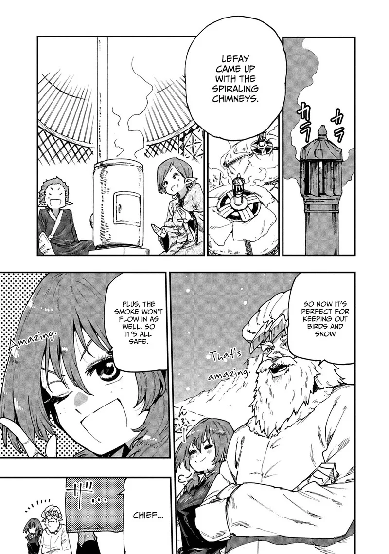 Mazumeshi Elf to Yuuboku-gurashi Chapter 57 page 7