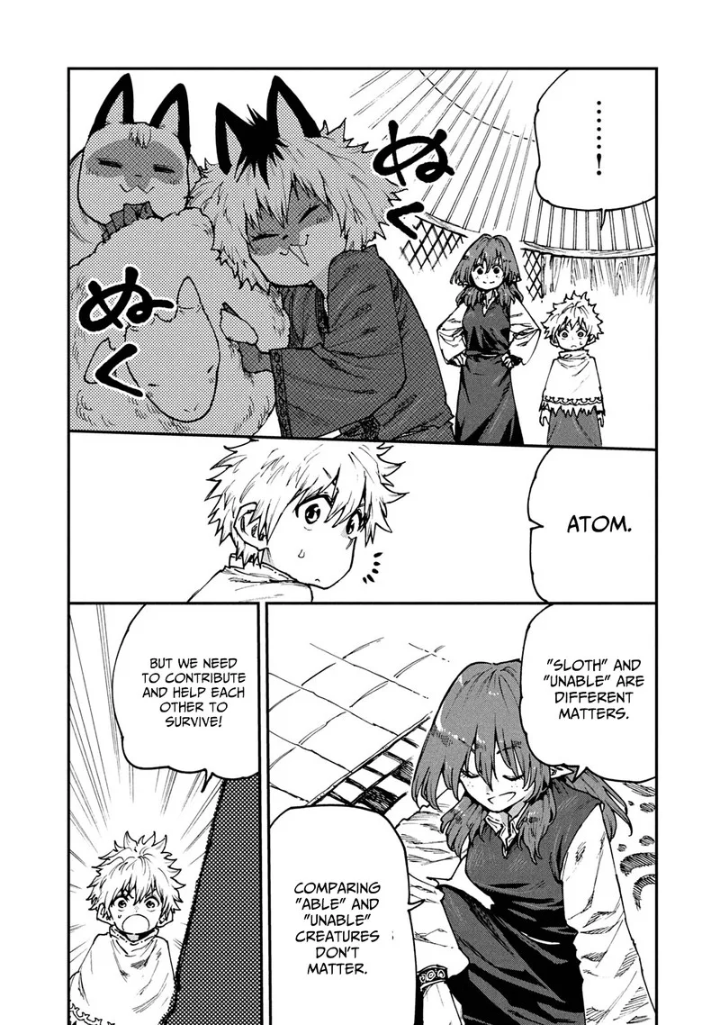 Mazumeshi Elf to Yuuboku-gurashi Chapter 57 page 13