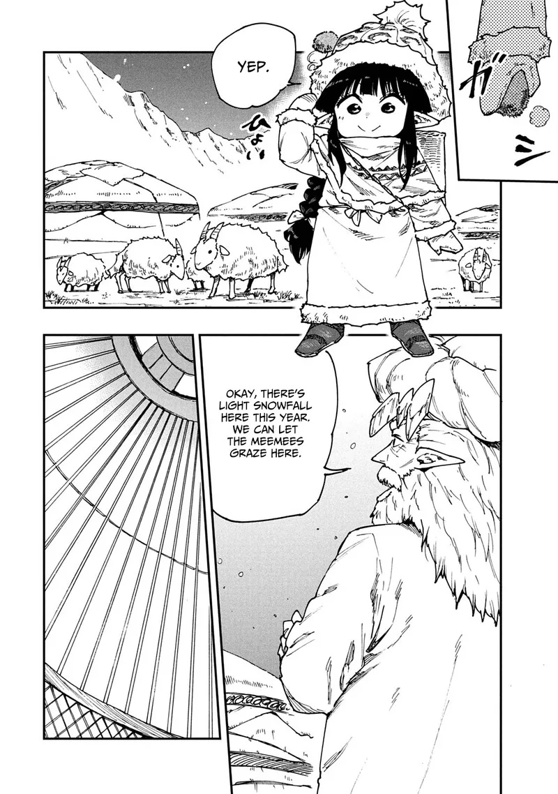 Mazumeshi Elf to Yuuboku-gurashi Chapter 57 page 4