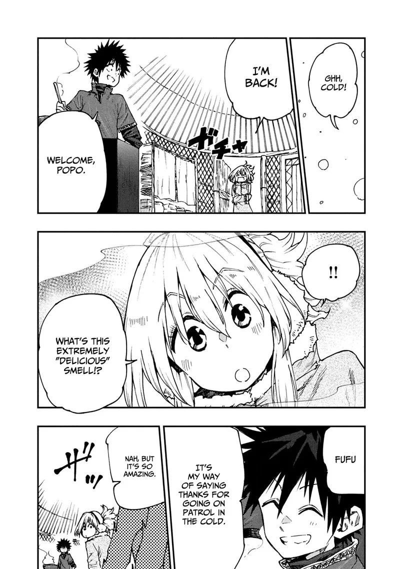 Mazumeshi Elf to Yuuboku-gurashi Chapter 58 page 3