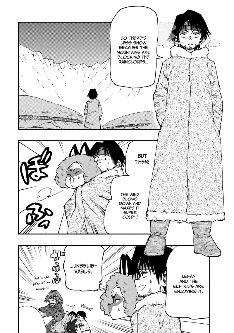 Mazumeshi Elf to Yuuboku-gurashi Chapter 58 page 2