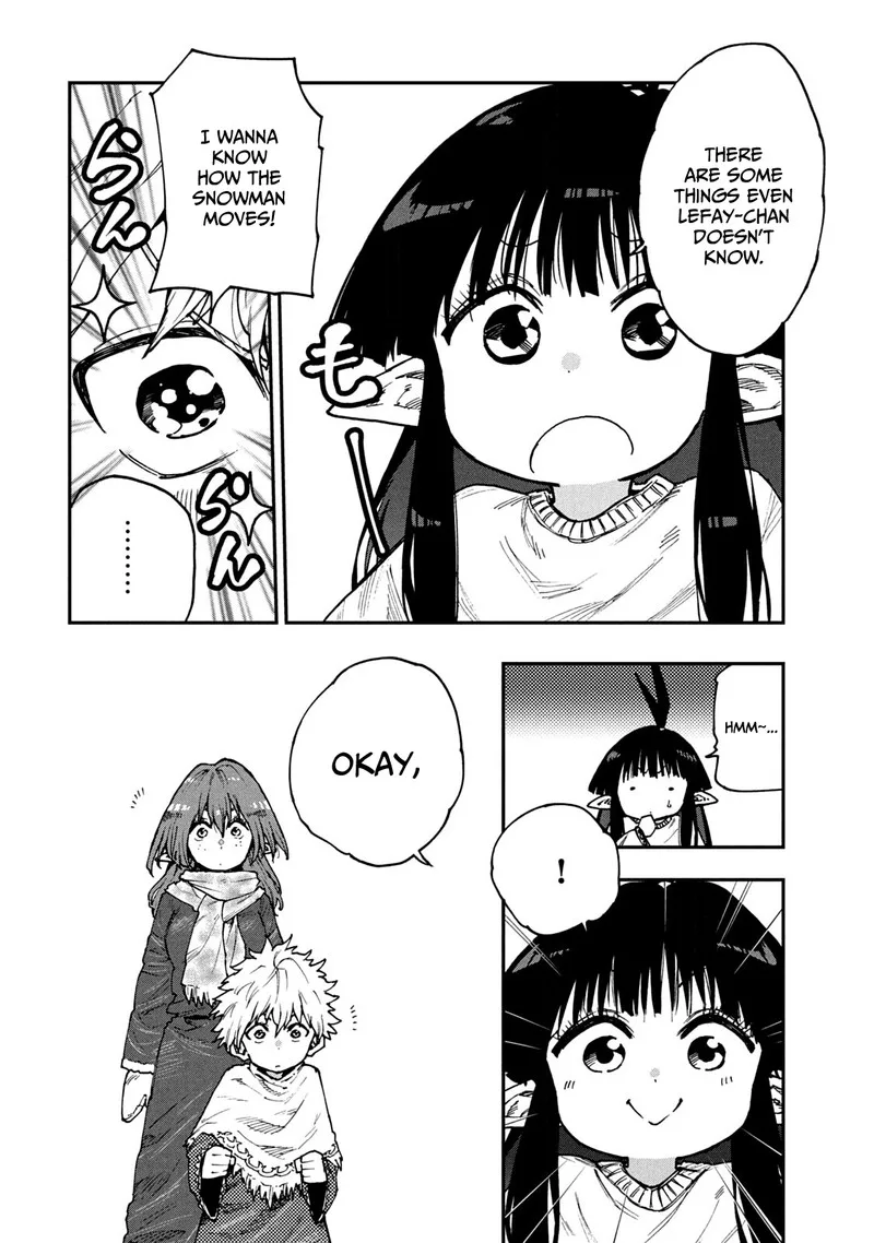 Mazumeshi Elf to Yuuboku-gurashi Chapter 58 page 10