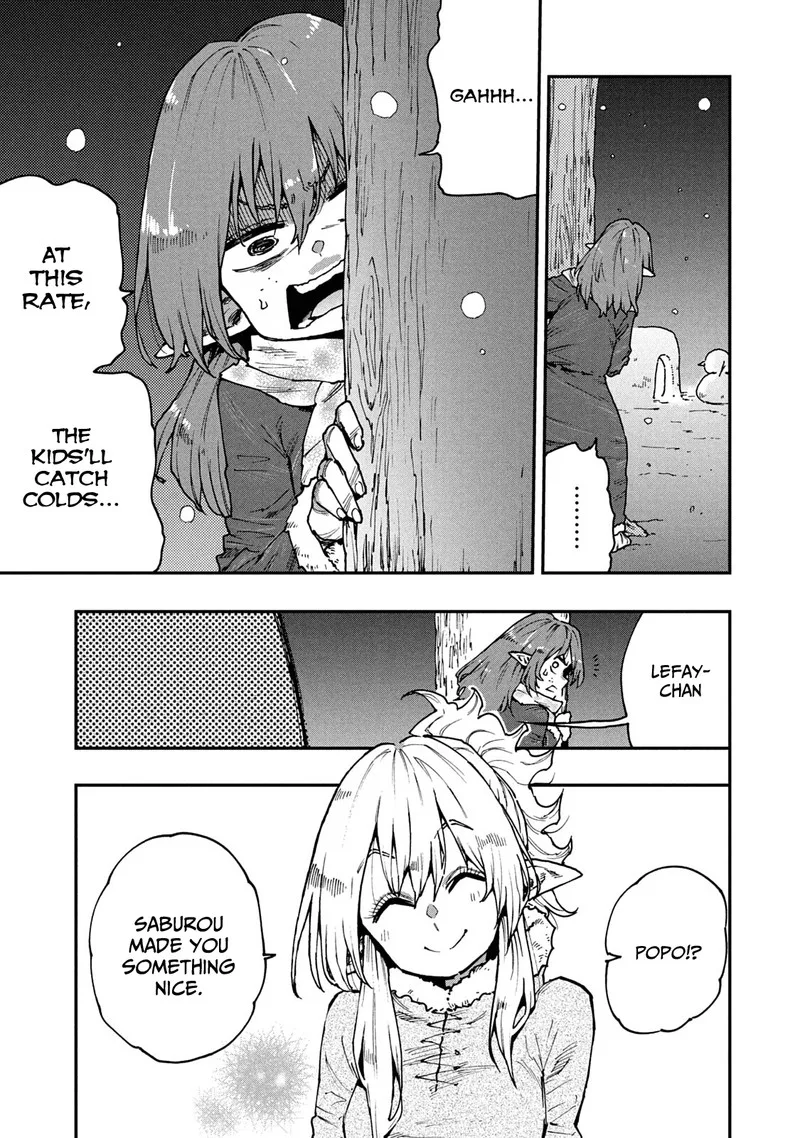 Mazumeshi Elf to Yuuboku-gurashi Chapter 58 page 13