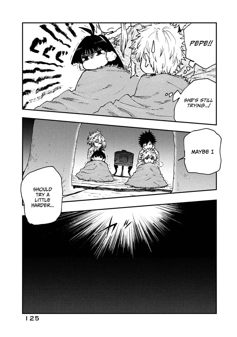 Mazumeshi Elf to Yuuboku-gurashi Chapter 58 page 21