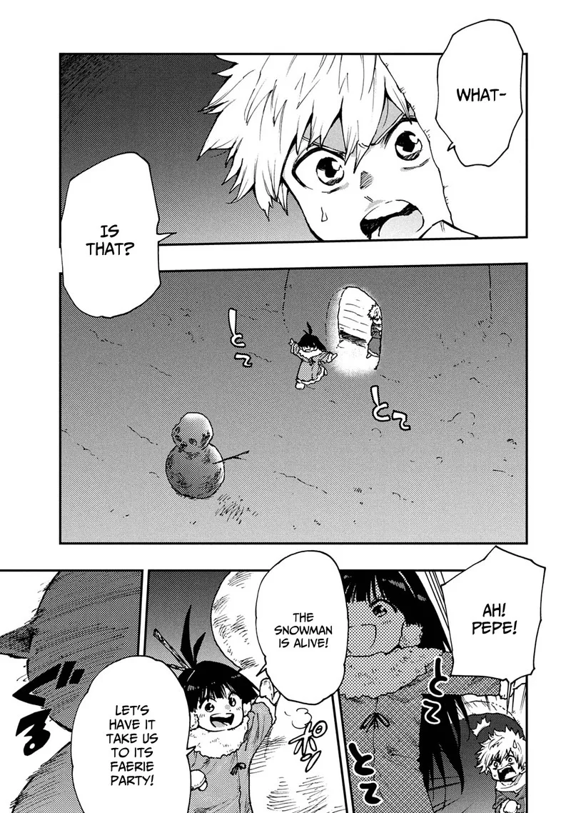 Mazumeshi Elf to Yuuboku-gurashi Chapter 59 page 1