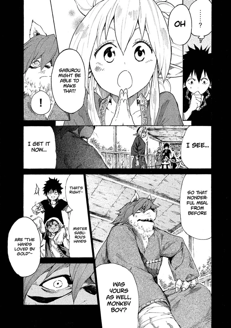 Mazumeshi Elf to Yuuboku-gurashi Chapter 6 page 31