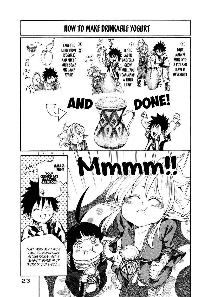 Mazumeshi Elf to Yuuboku-gurashi Chapter 6 page 25