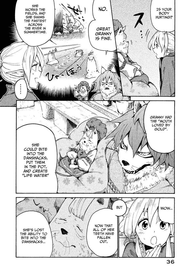 Mazumeshi Elf to Yuuboku-gurashi Chapter 6 page 38