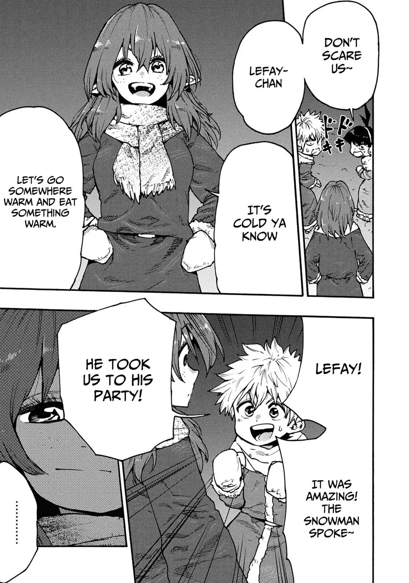 Mazumeshi Elf to Yuuboku-gurashi Chapter 60 page 19