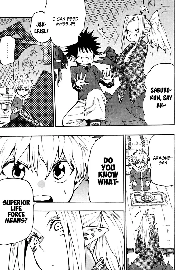 Mazumeshi Elf to Yuuboku-gurashi Chapter 61 page 7