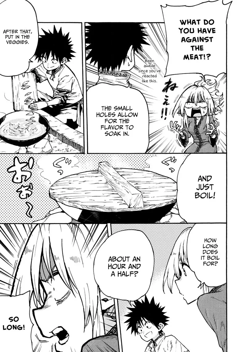 Mazumeshi Elf to Yuuboku-gurashi Chapter 62 page 7
