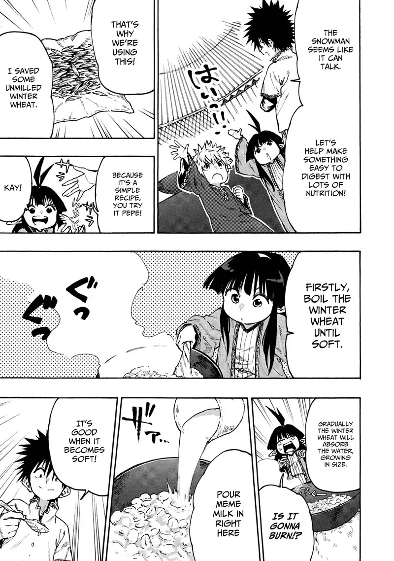 Mazumeshi Elf to Yuuboku-gurashi Chapter 64 page 15