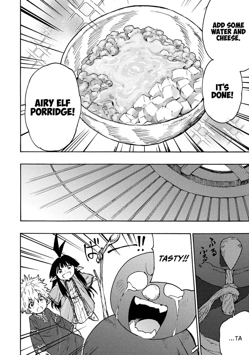 Mazumeshi Elf to Yuuboku-gurashi Chapter 64 page 16
