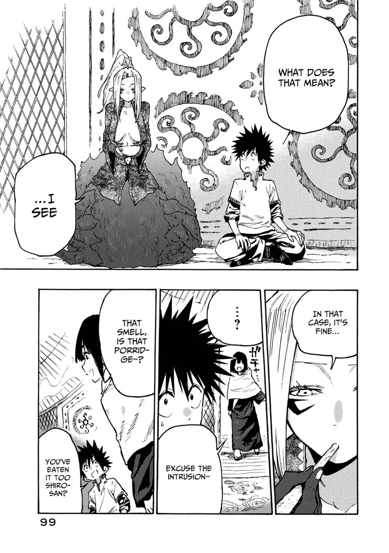 Mazumeshi Elf to Yuuboku-gurashi Chapter 64 page 19