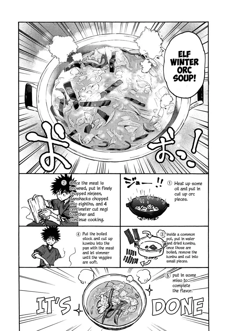 Mazumeshi Elf to Yuuboku-gurashi Chapter 65 page 8