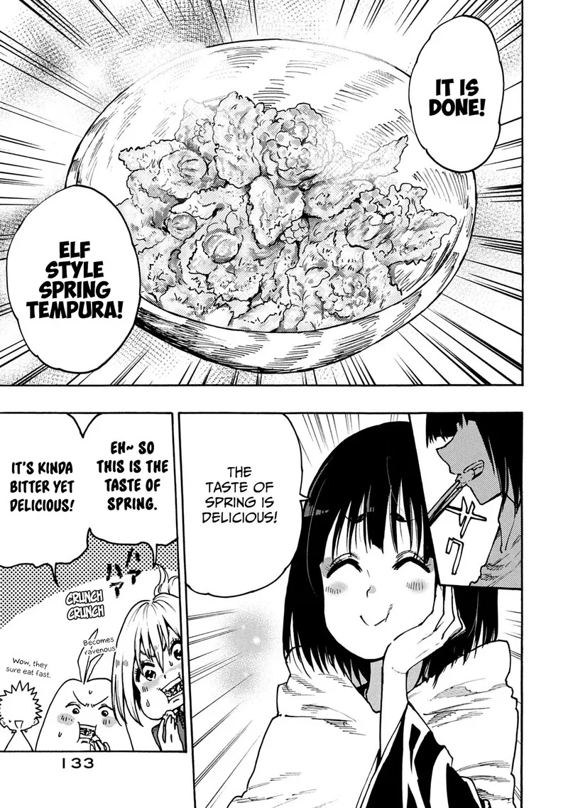 Mazumeshi Elf to Yuuboku-gurashi Chapter 66 page 15