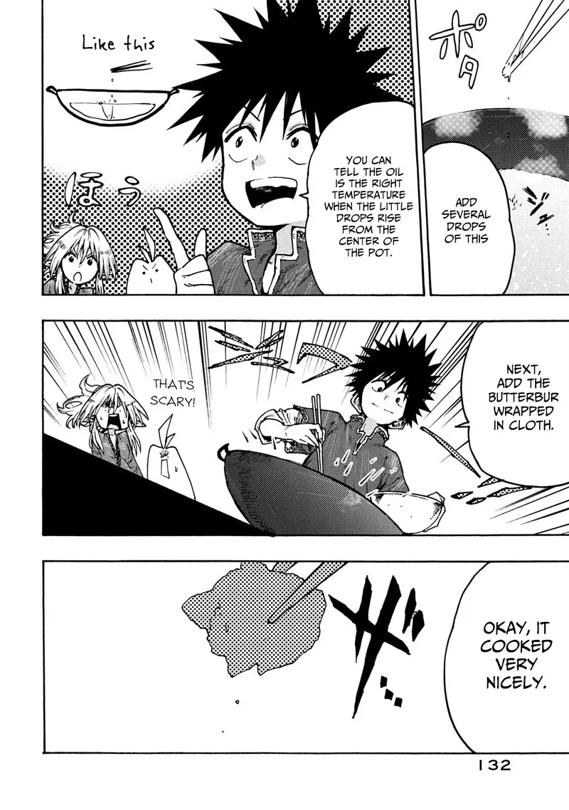 Mazumeshi Elf to Yuuboku-gurashi Chapter 66 page 14
