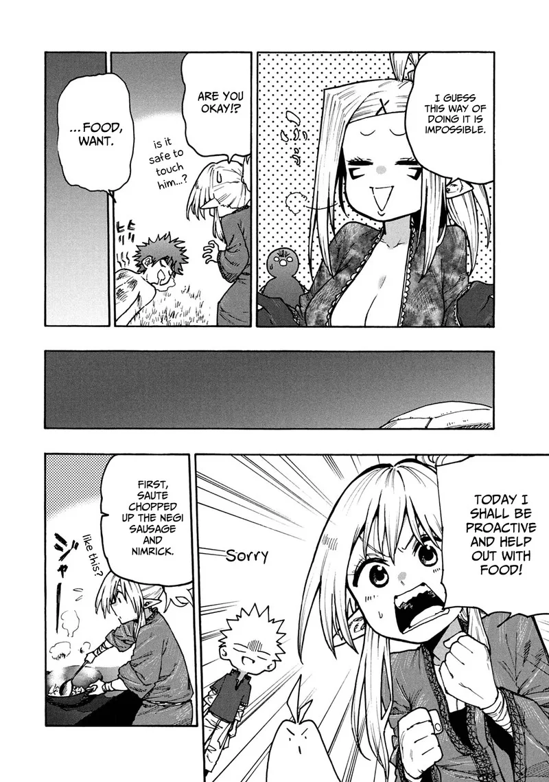Mazumeshi Elf to Yuuboku-gurashi Chapter 67 page 14