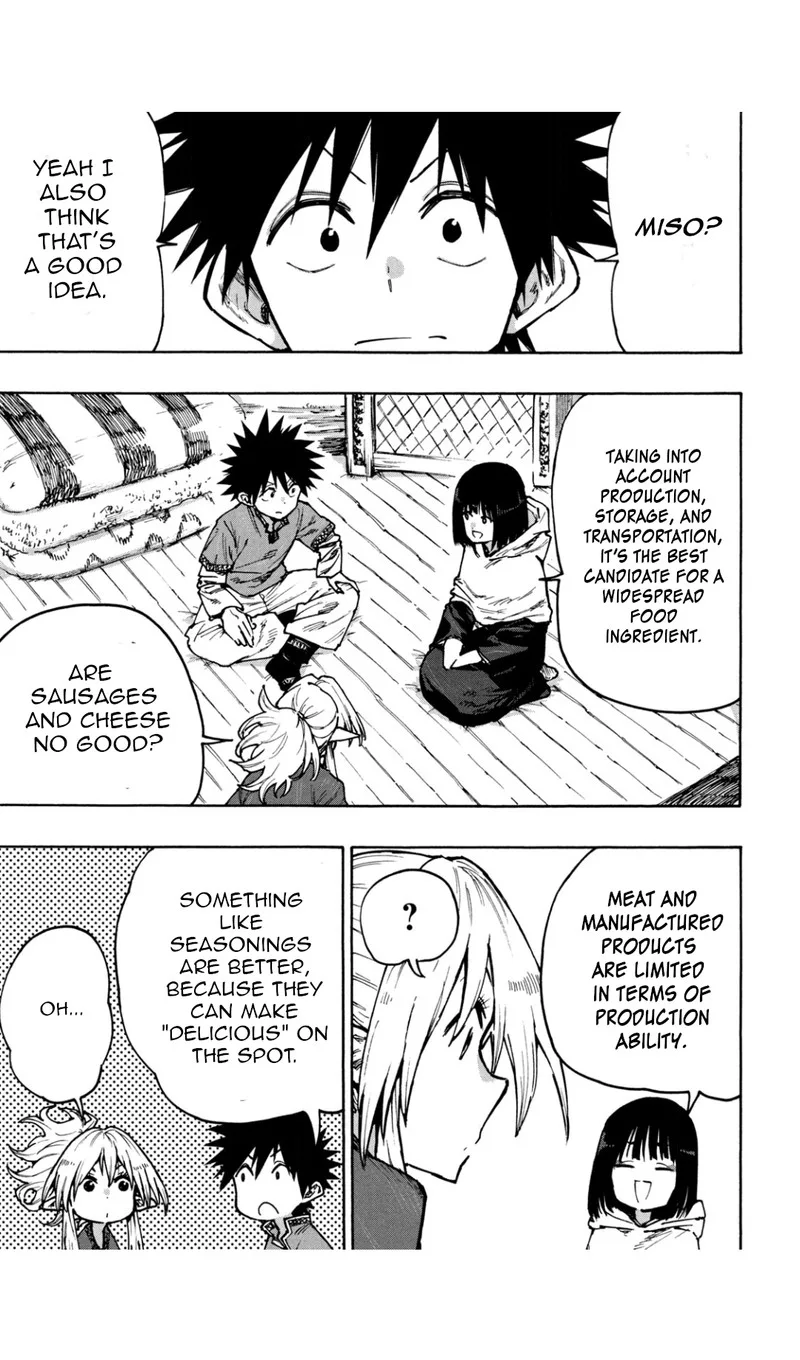 Mazumeshi Elf to Yuuboku-gurashi Chapter 68 page 7