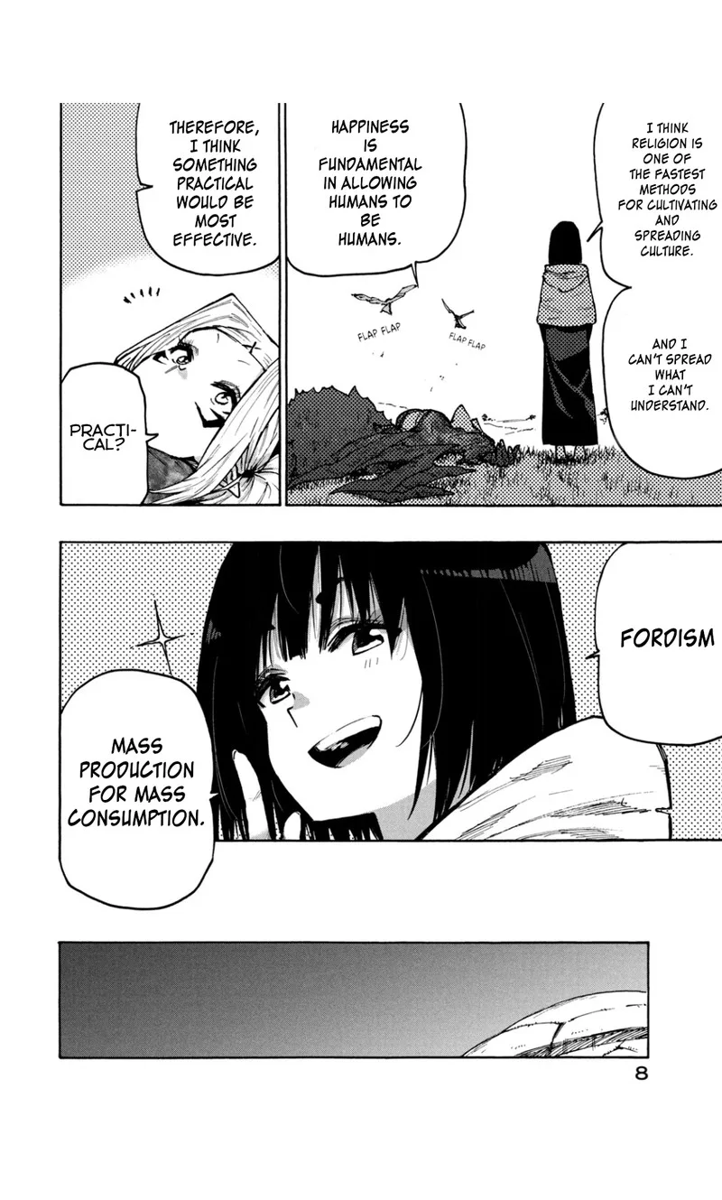 Mazumeshi Elf to Yuuboku-gurashi Chapter 68 page 6