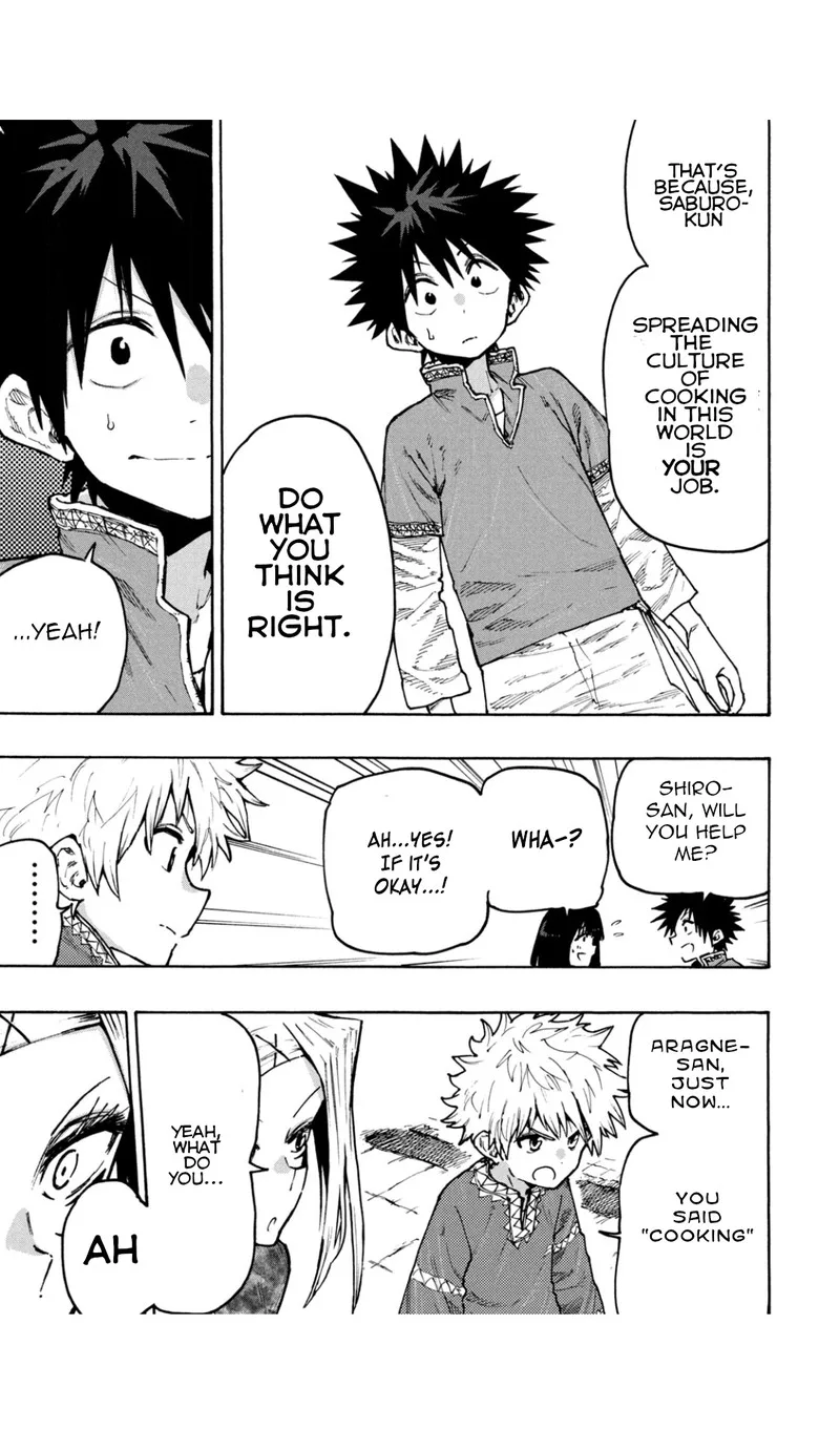 Mazumeshi Elf to Yuuboku-gurashi Chapter 68 page 17