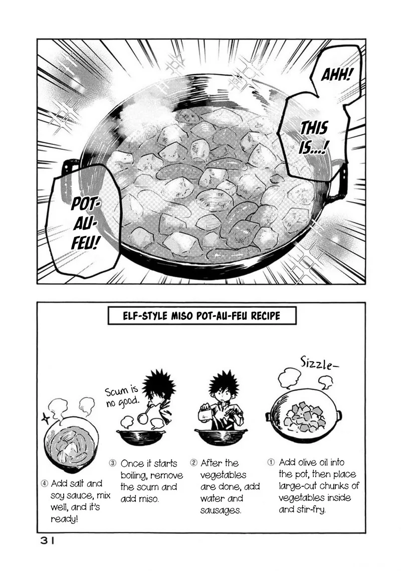 Mazumeshi Elf to Yuuboku-gurashi Chapter 69 page 12