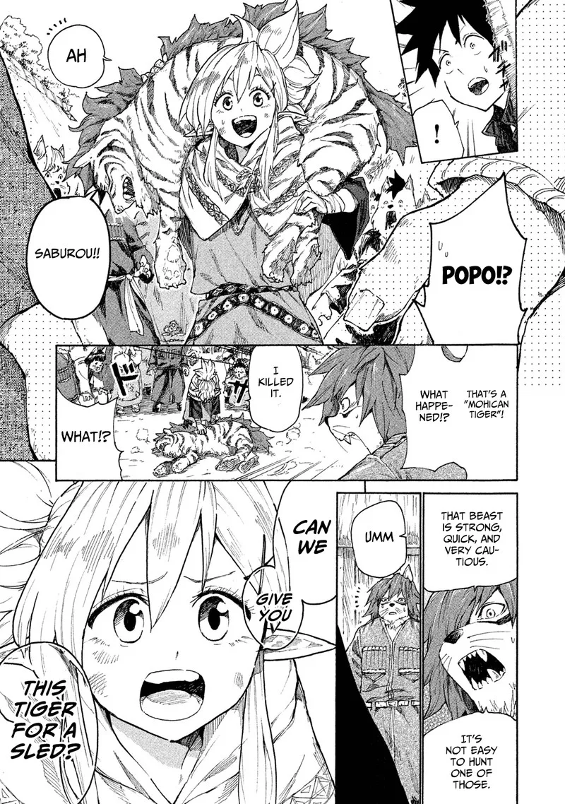Mazumeshi Elf to Yuuboku-gurashi Chapter 7 page 29