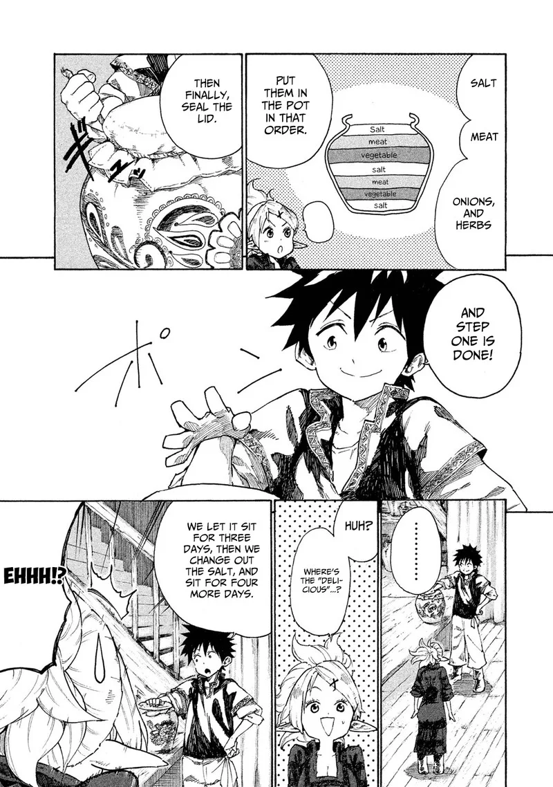Mazumeshi Elf to Yuuboku-gurashi Chapter 7 page 11