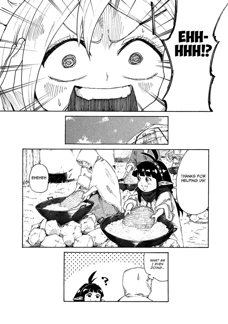 Mazumeshi Elf to Yuuboku-gurashi Chapter 7 page 23