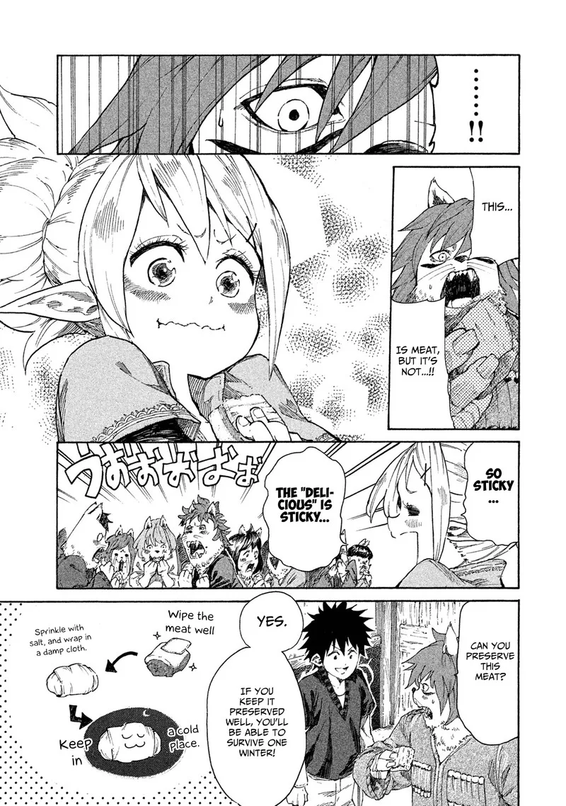 Mazumeshi Elf to Yuuboku-gurashi Chapter 7 page 19