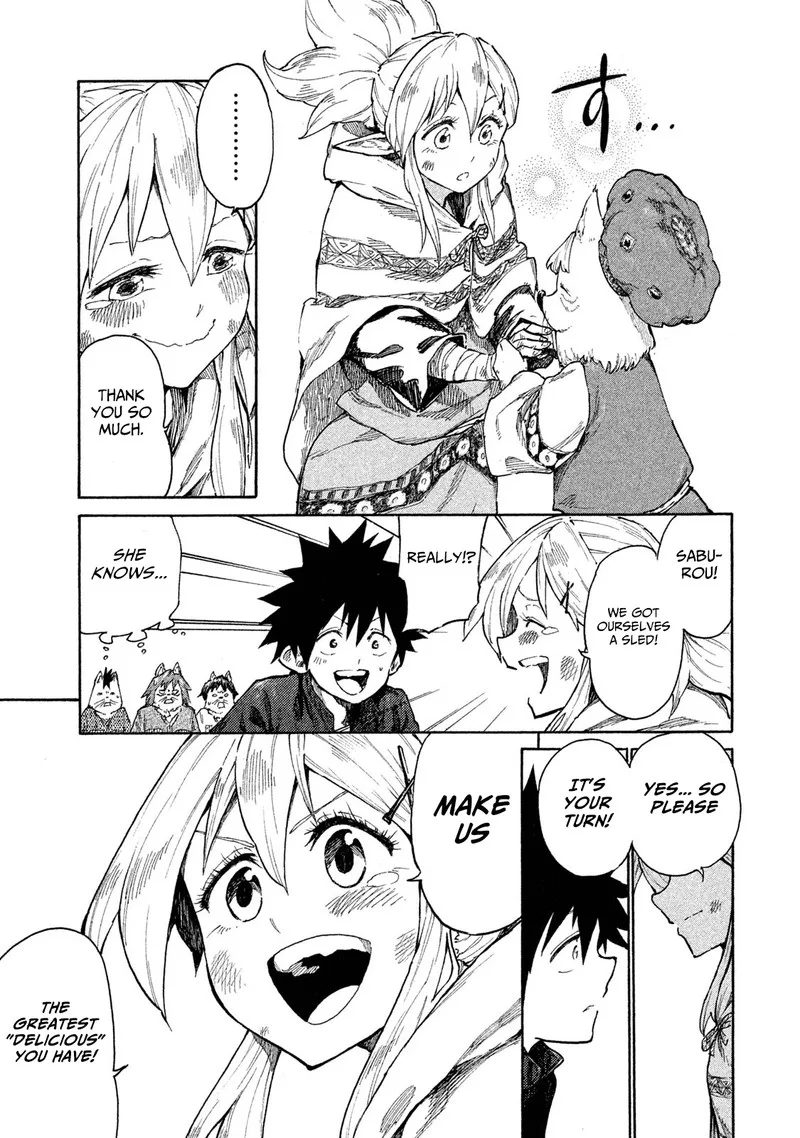 Mazumeshi Elf to Yuuboku-gurashi Chapter 7 page 31
