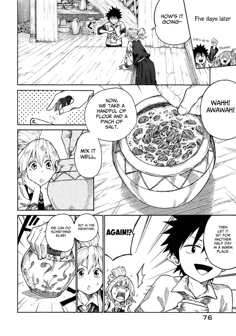 Mazumeshi Elf to Yuuboku-gurashi Chapter 7 page 34