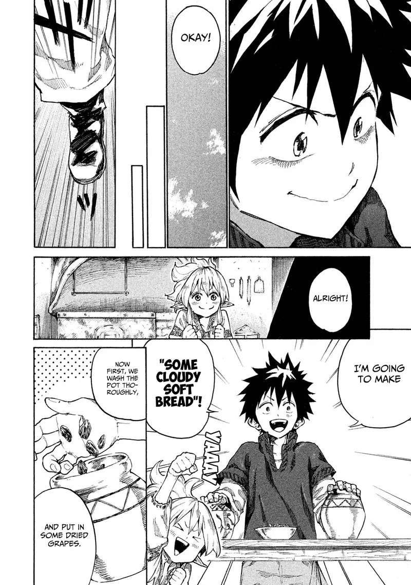 Mazumeshi Elf to Yuuboku-gurashi Chapter 7 page 32