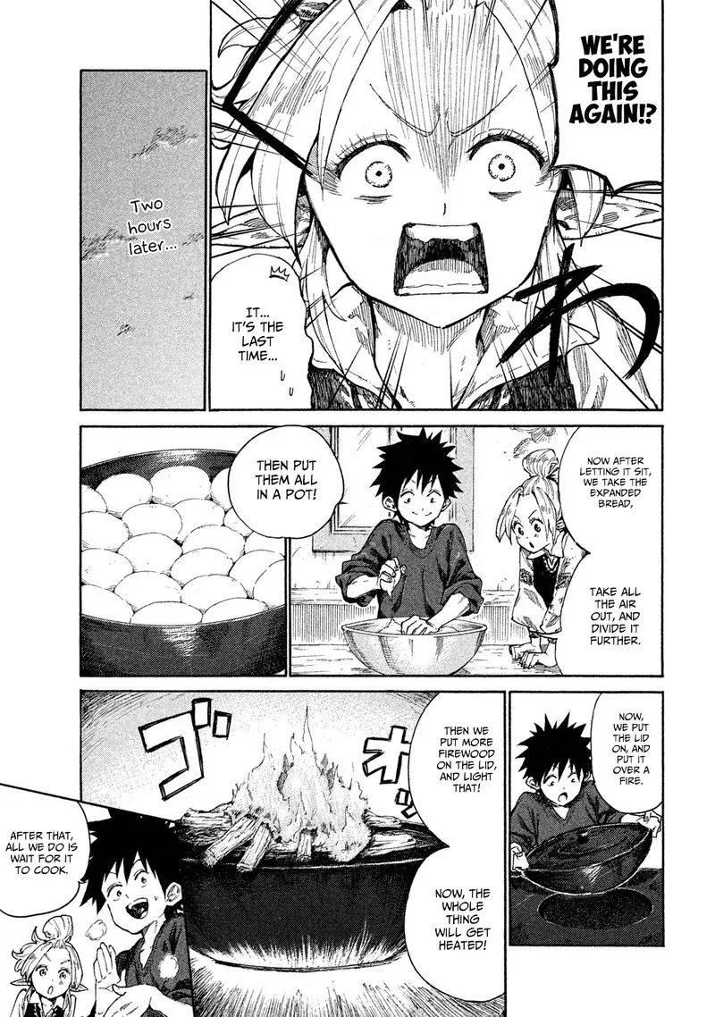 Mazumeshi Elf to Yuuboku-gurashi Chapter 7 page 37
