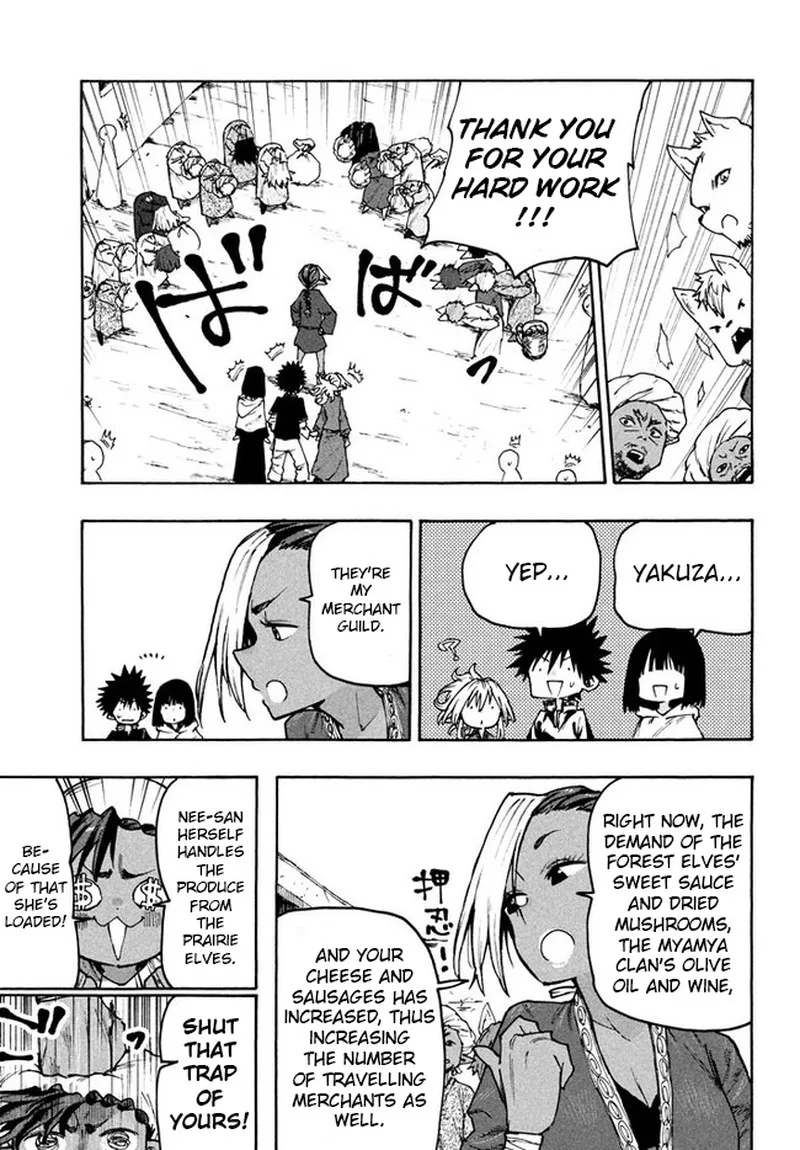 Mazumeshi Elf to Yuuboku-gurashi Chapter 70 page 9