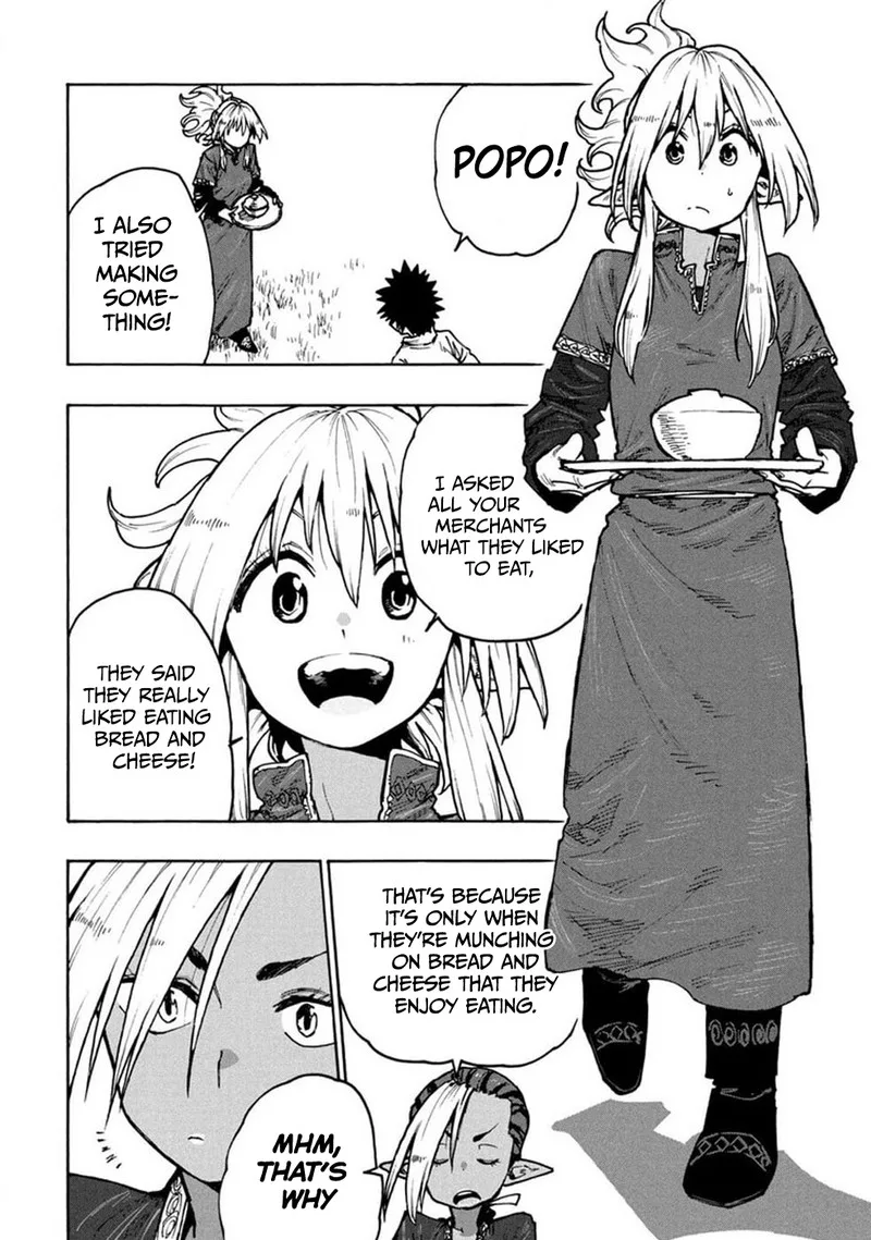 Mazumeshi Elf to Yuuboku-gurashi Chapter 71 page 17