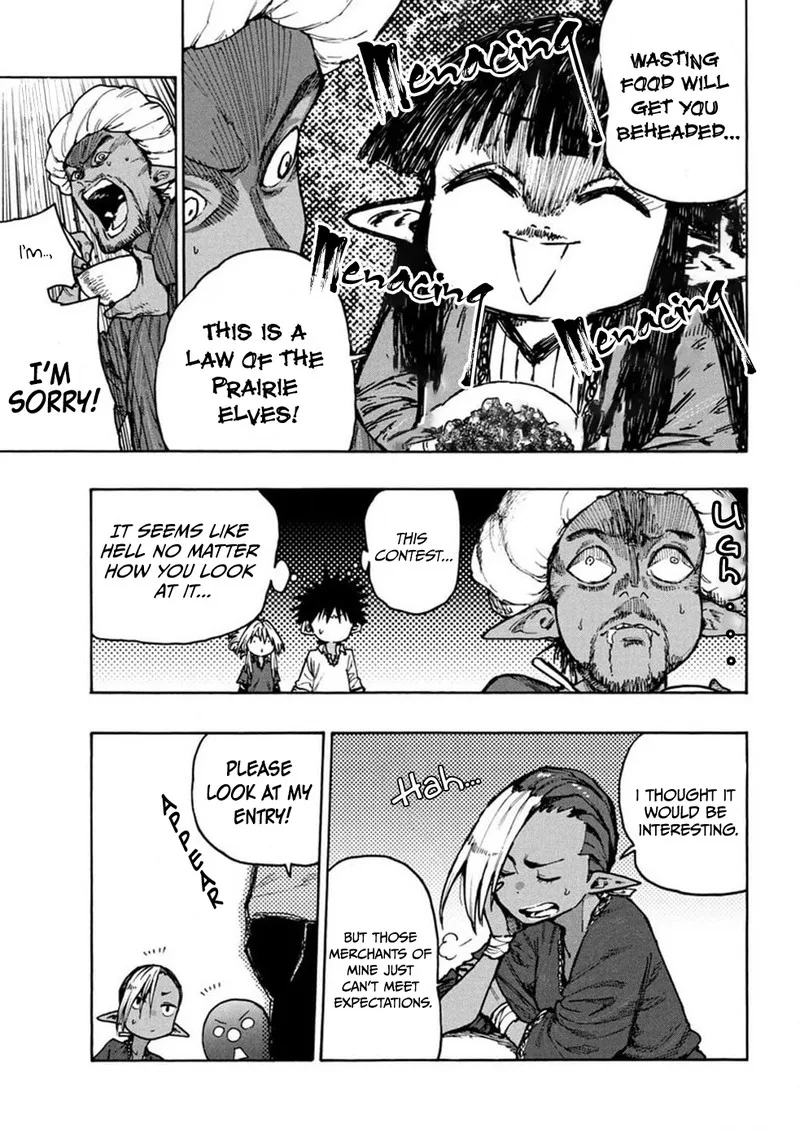 Mazumeshi Elf to Yuuboku-gurashi Chapter 71 page 8