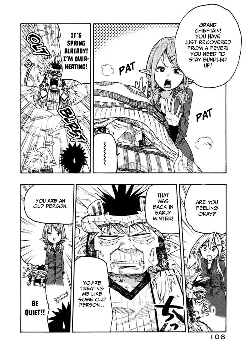 Mazumeshi Elf to Yuuboku-gurashi Chapter 73 page 9
