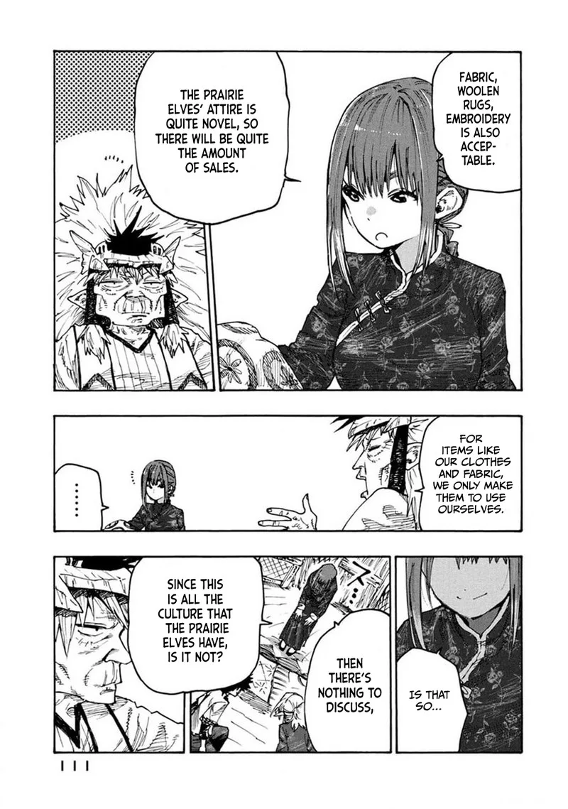 Mazumeshi Elf to Yuuboku-gurashi Chapter 73 page 14