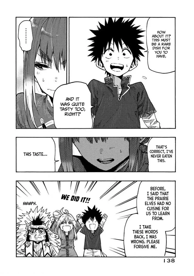 Mazumeshi Elf to Yuuboku-gurashi Chapter 74 page 23